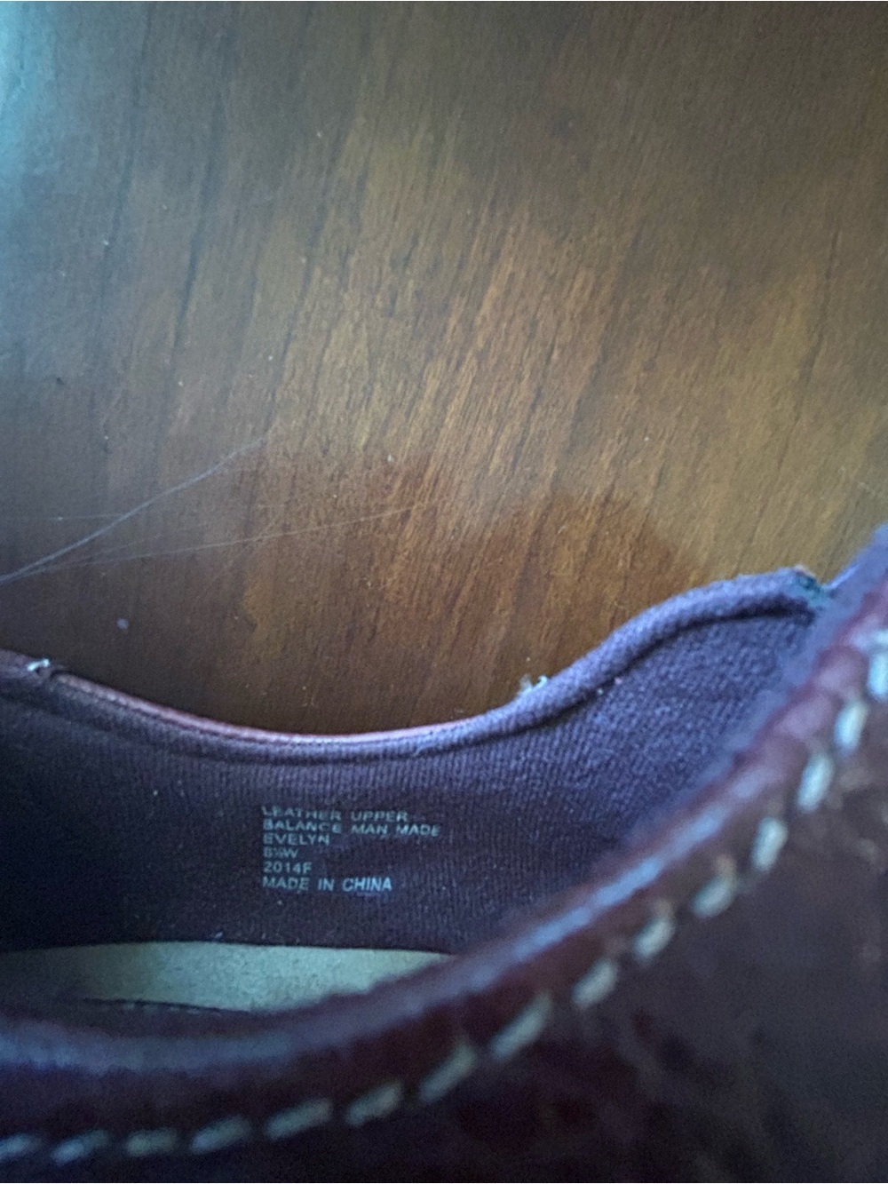 Earth Origins Women's Slip-On Dress Shoes in Burgundy - Picture 6 of 9